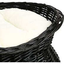 Bild für Trixie Weidenkorb mit Liegedach und Kissen