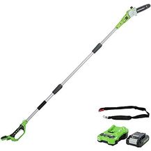 Bild für Greenworks Teleskop-Kettensäge-Set G24PS20 2 Ah-Akku 20 cm 2000107UA