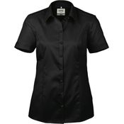 HAKRO 1/2-Arm Bluse Business 112, schwarz, L