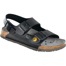 Bild für Birkenstock Milano BF ESD Unisex Sandale schwarz 42 EU