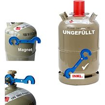 Bild für 11 kg Gasflasche grau Propan ungefüllt  für Gasgrill