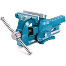 Bild für Heuer Schraubstock (Breite 120 mm, Spannweite x Tiefe 150 x 65 mm, Backen wend- und austauschbar, geriffelt  glatt)