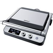 Steba FG 120 Optimaler Grill Tisch Elektro 1800 W Schwarz, Edelstahl Grill (1800 W, Grill, Elektro, 27 x 24 mm, Tisch, schwarz, Edelstahl)