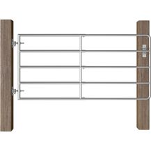 Bild für vidaXL 5-Rohr-Weidetor Stahl (95-170)