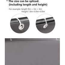 Bild für Balkonsichtschutz 100% Polyester Oxford-Gewebe