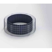 Bild für Gabiona Hochbeet rund