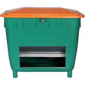 NOW Streugutbehälter 400 L eckig mit Entnahmerutsche