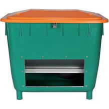 Bild für NOW Streugutbehälter 400 L eckig mit Entnahmerutsche