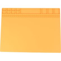 Bild für Lötmatte Silikon 30x40 cm hitzebeständig bis 550°C (Lötunterlage)