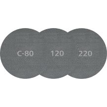 Bild für 5 Haft-Schleifgitter SiC K80 ø225mm