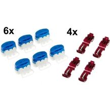 Bild für Genisys 6 Kabel Verbinder + 4 Anschlussklemmen für Husqvarna Automower (Original von 3M)