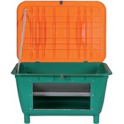 NOW Streugutbehälter 220 L eckig mit Entnahmerutsche