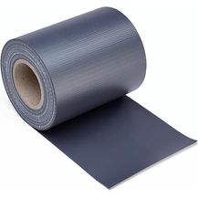 Bild für Sichtschutzstreifen Sichtschutz Zaunblende PVC Folie Zaunfolie Doppelstabmatten Anthrazit