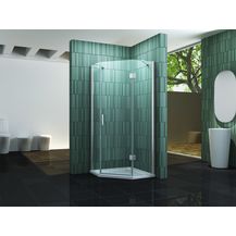 Bild für Fünfeck-Duschkabine ELBO 100 x 100 x 200 cm inkl. Duschtasse