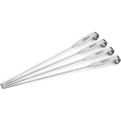 Weber Edelstahl Spieá-Set, 4 Stck, fr Weber Edelstahlrost ETCS, sphlmaschinenfest, grau