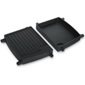 Enders Grillwendeplatte, Gusseisen, für 1-2 Urban & Explorer, 21 x 26,5 x 4 cm