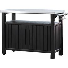 Bild für Keter Multifunktionaler Gartentisch für BBQ Unity XL Holzoptik