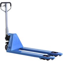 Bild für Gabelhubwagen 2.5t. Alu-Gummi/ PU Tandem