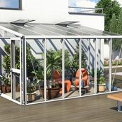 Vitavia Pavillon-Nachrüstsatz Gewächshaus Helena 10200 Weiß 