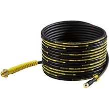 Bild für Kärcher Rohrreinigungsset PC 15 für Hochdruckreiniger (Länge: 15 m, kurze Messingdüse, Knickschutz, 4 nach hinten gerichtete Hochdruckstrahlen)