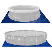 Avenli Pool Bodenplane 390x390 cm Bodenschutzplane Schutzplane Bodenfolie Schutzfolie gegen Poolboden Beschädigung, Unterlage für Pool Schwimmbecken Planschbecken Garten Schwimmbad