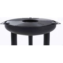 Bild für BBRILL BBQ Plancha Holzkohlegrill Schwarz Stahl