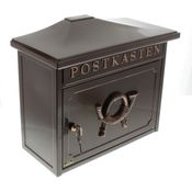 BURG-WÄCHTER Stahlblech-Briefkasten, Postkasten Sylt 1883K kupfer-metallic