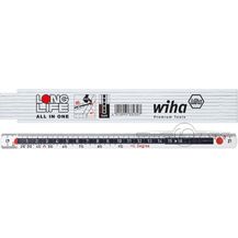 Bild für Wiha Gliedermaßstab Longlife All in One 2 m metrisch, 10 Glieder (33232)