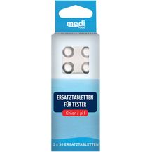 Bild für MediPool Tabletten für Tester Chlor/pH 2x 30 Stück