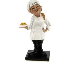 Bild für Vogler 841-2380 Funny Life Pasta a la Chef Küchenchefin Figur Koch Köchin