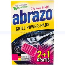 Bild für abrazo BIG 2 Plus 1 Reinigungskissen 3 Stück Grillreiniger Power Pads