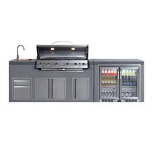 Bild für Everdure NEO Outdoor Küche mit 6-Brenner Gasgrill Doppelkühlschrank und Spülbecken NEOOUTDOOR