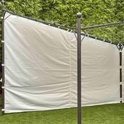 Siena Garden Berlino Seitenteile, weiß