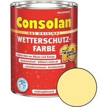 Bild für Consolan Wetterschutz-Farbe Nordisch gelb 2,5 L