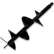 Nemaxx B250 Bohrkopf - Ersatzbohrer für Erdlochbohrer Pfahlbohrer Erdbohrer - Durchmesser: 250mm