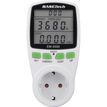 Bild für Basetech EM-3000 Energiekosten-Messgerät Kostenprognose BT-1611632