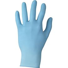Bild für Ansell TouchNTuff 92-670 Nitril Handschuhe, Chemikalien- und Flüssigkeitsschutz, Hellblau, Größe 6.5-7 (100 Handschuhe pro Spender)