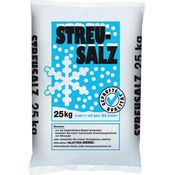 gpi Streusalz 25 kg Sack zum effektiven Enteisen von Gehwegen und Straßen, Streugut, Streumittel, Tausalz