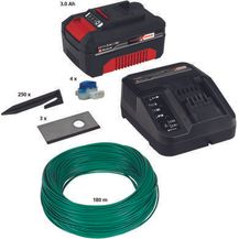 Bild für Einhell Mähroboter-Zubehör Installations Kit 800 m² (für Mähroboter FREELEXO, Rasenflächen bis 800 m², inkl. 3 Ah Power X-Change Akku, 3 Klingen, 180 m Begrenzungsdraht)