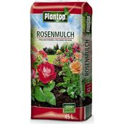 Plantop Rosenmulch 45 Liter, naturreiner, zerkleinerter, fermentiertes Nadelholz