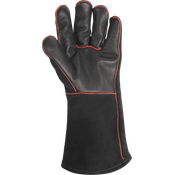 Weber 17896 Leder-Grillhandschuh, schwarz