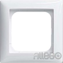 Bild für Busch-Jaeger Rahmen 1-fach 1721-914 alpinweiß Busch-balance SI Abdeckrahmen 4011395191460