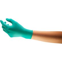 Bild für Ansell TouchNTuff 92-600 Einweg-Handschuhe in Nitril, Einmal-Handschuhe, Chemikalien- und Lebensmitteln-Industrie, Grün Größe 7.5