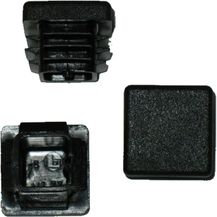 Bild für 20 x Lamellenstopfen Vierkantrohrstopfen 20 x20 mm (Außen)