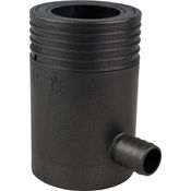 Marley Regensammler für Fallrohr mit Filter + Überlaufstop DN 53-75 mm anthrazit metallic Fallrohrfilter