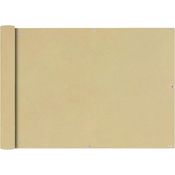 vidaXL Balkonsichtschutz Oxfordgewebe 75x400 cm Beige