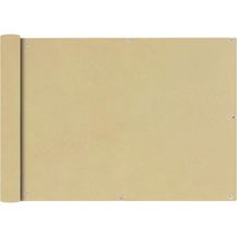 Bild für vidaXL Balkonsichtschutz Oxfordgewebe 75x400 cm Beige