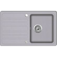 Bild für Granitspüle mit Abtropffläche Reversibel Grau