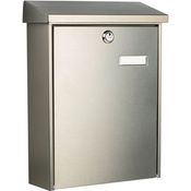 BURG-WÄCHTER 39670 Oslo 3767 NI Briefkasten, Edelstahl