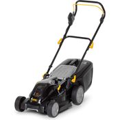 Alpina 293385064-A20 Rasenmäher AL1 38 Li (40 Volt System, 38 cm Schnittbreite, 45 Liter Fangkorvolumen, inklusive Akku und Ladegerät) 293385064/A20